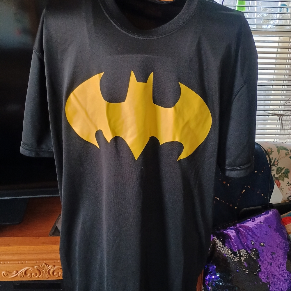Batman Black and Yellow Superhero